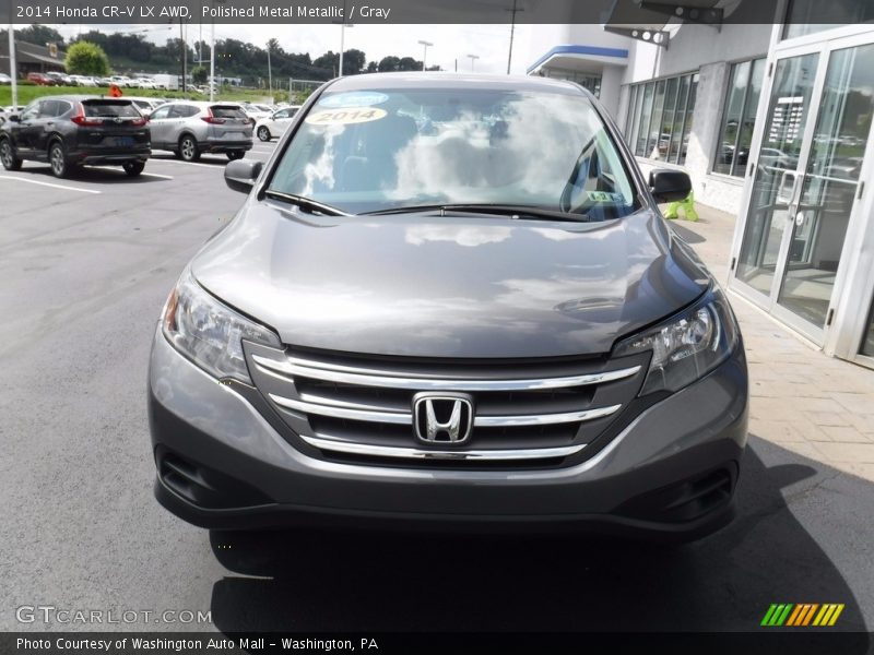 Polished Metal Metallic / Gray 2014 Honda CR-V LX AWD