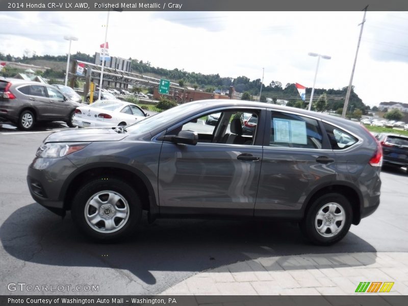Polished Metal Metallic / Gray 2014 Honda CR-V LX AWD