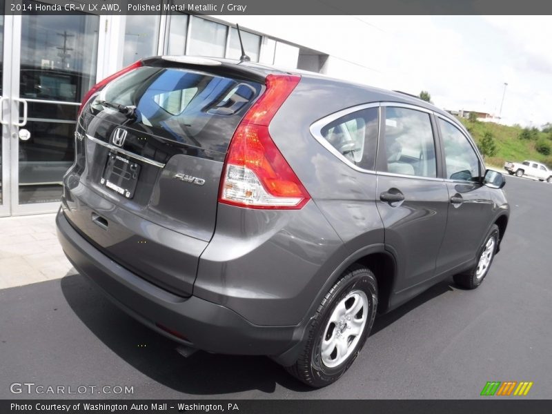 Polished Metal Metallic / Gray 2014 Honda CR-V LX AWD