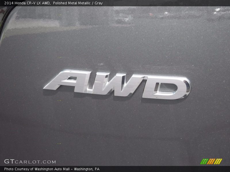 Polished Metal Metallic / Gray 2014 Honda CR-V LX AWD