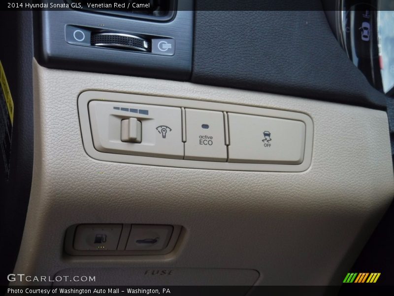 Venetian Red / Camel 2014 Hyundai Sonata GLS