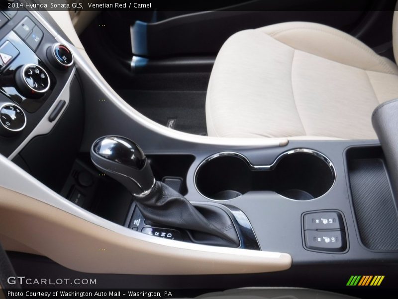 Venetian Red / Camel 2014 Hyundai Sonata GLS