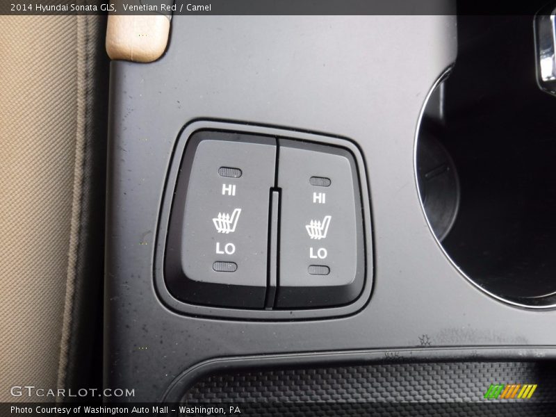 Venetian Red / Camel 2014 Hyundai Sonata GLS