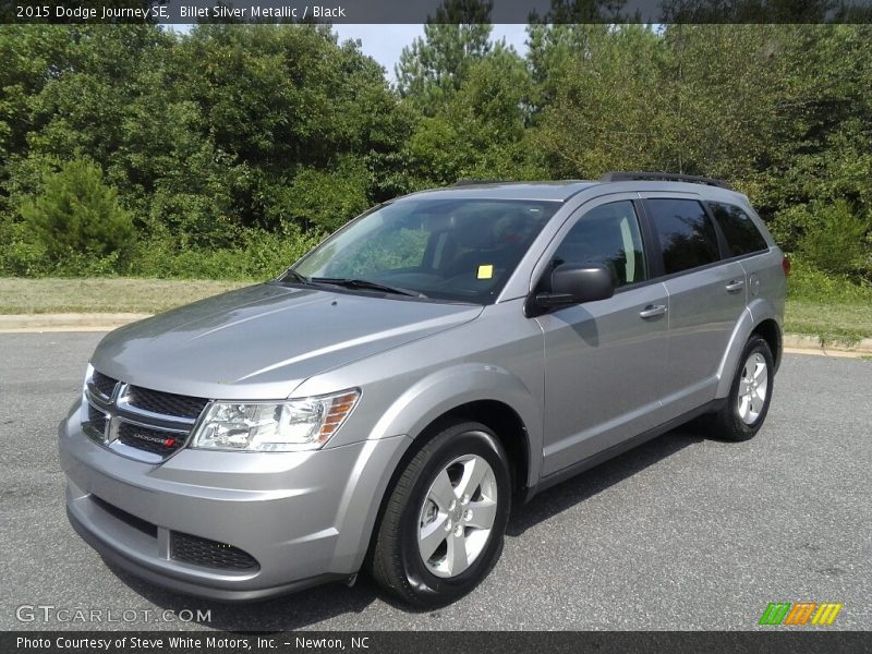 Billet Silver Metallic / Black 2015 Dodge Journey SE