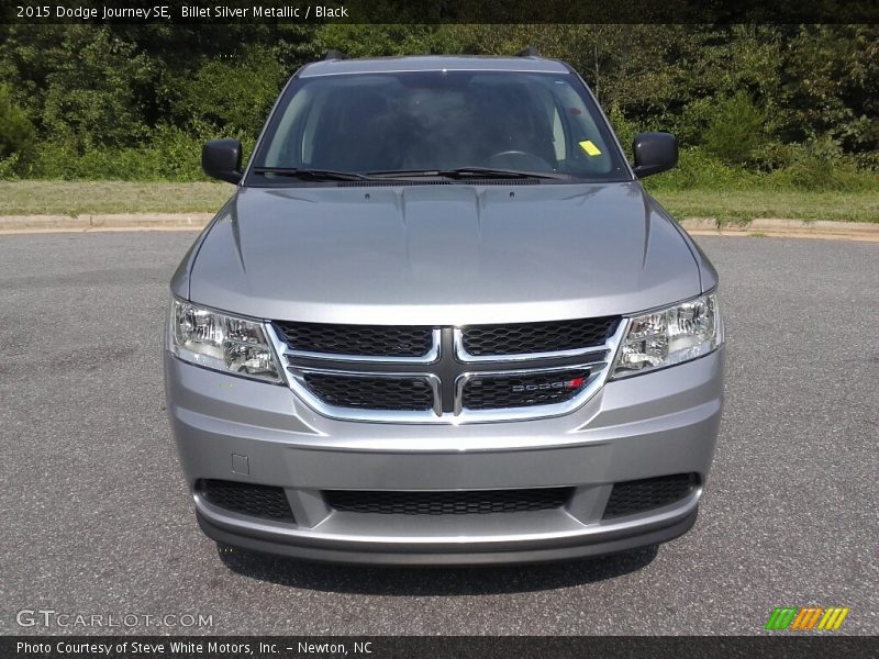 Billet Silver Metallic / Black 2015 Dodge Journey SE