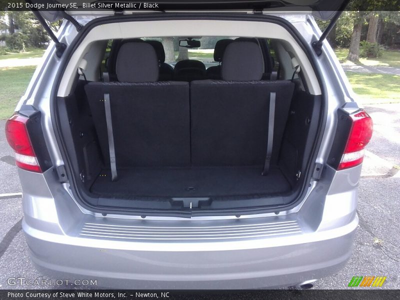 Billet Silver Metallic / Black 2015 Dodge Journey SE