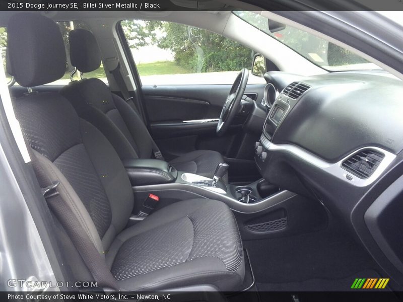 Billet Silver Metallic / Black 2015 Dodge Journey SE