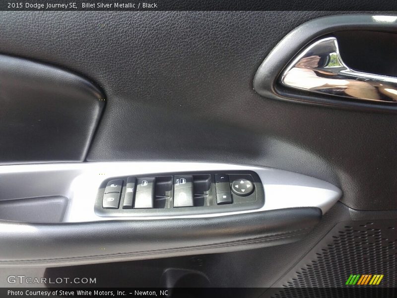 Billet Silver Metallic / Black 2015 Dodge Journey SE