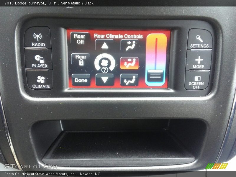 Billet Silver Metallic / Black 2015 Dodge Journey SE