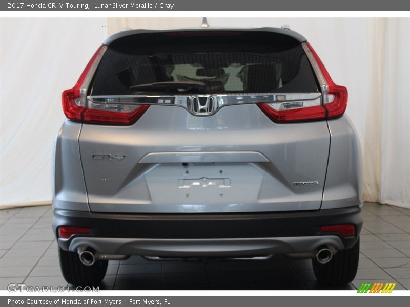 Lunar Silver Metallic / Gray 2017 Honda CR-V Touring