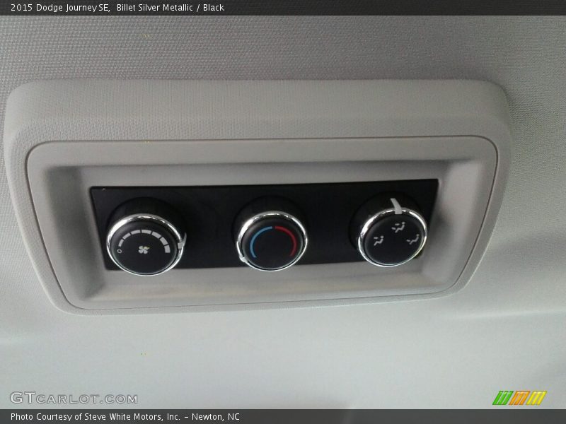 Billet Silver Metallic / Black 2015 Dodge Journey SE