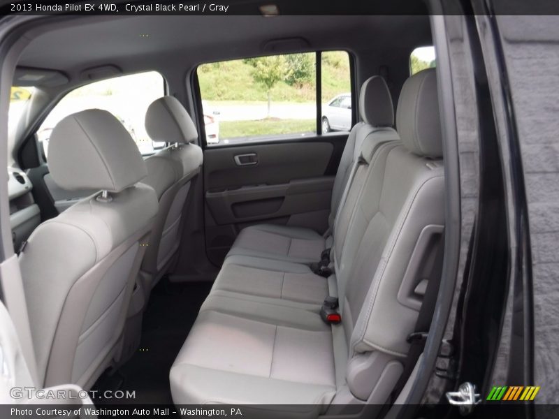 Crystal Black Pearl / Gray 2013 Honda Pilot EX 4WD