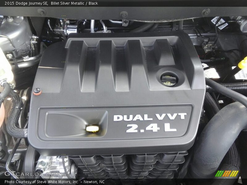 Billet Silver Metallic / Black 2015 Dodge Journey SE