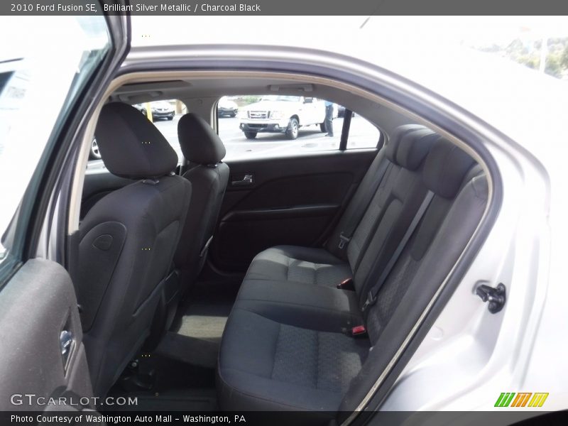 Brilliant Silver Metallic / Charcoal Black 2010 Ford Fusion SE