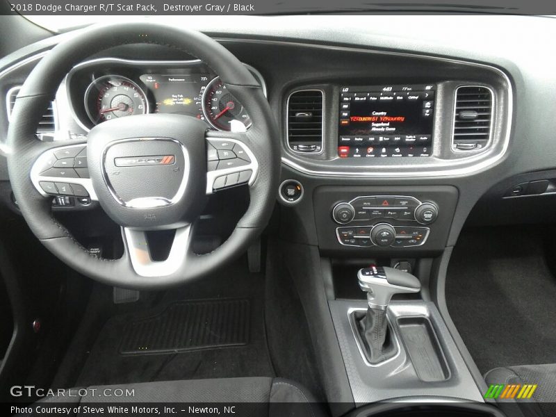 Dashboard of 2018 Charger R/T Scat Pack