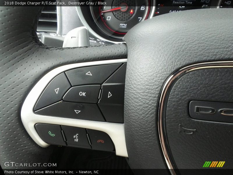 Controls of 2018 Charger R/T Scat Pack