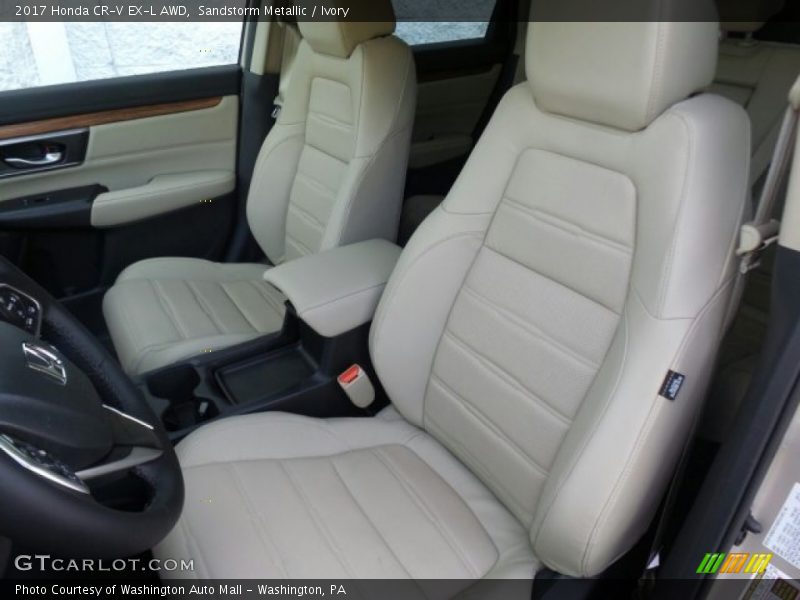 Sandstorm Metallic / Ivory 2017 Honda CR-V EX-L AWD