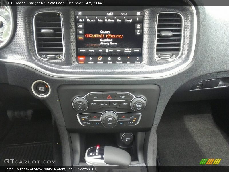 Controls of 2018 Charger R/T Scat Pack