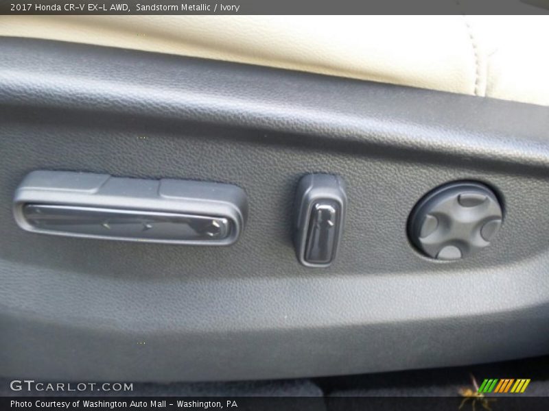 Sandstorm Metallic / Ivory 2017 Honda CR-V EX-L AWD
