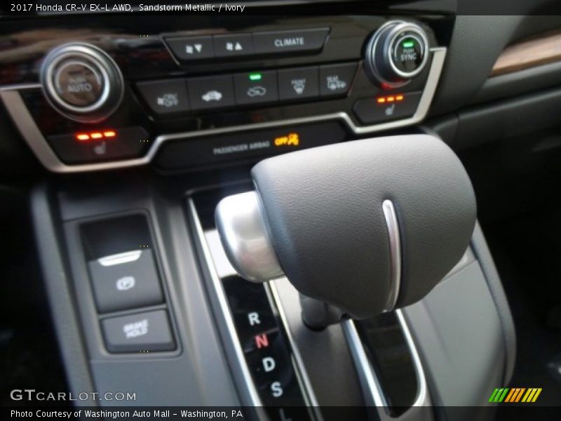 Sandstorm Metallic / Ivory 2017 Honda CR-V EX-L AWD