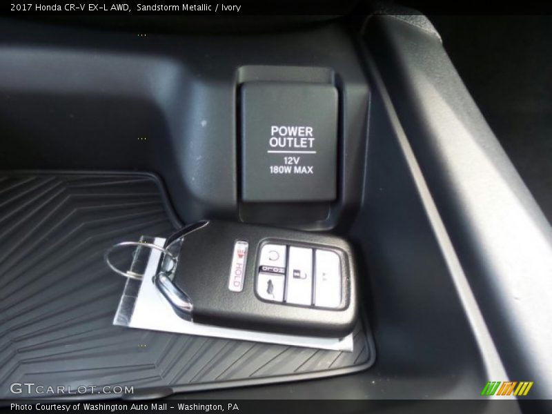 Sandstorm Metallic / Ivory 2017 Honda CR-V EX-L AWD