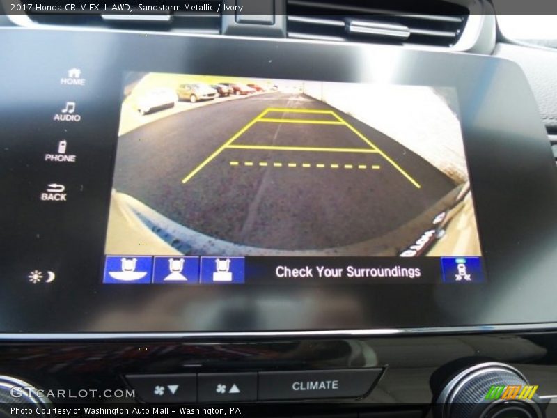 Sandstorm Metallic / Ivory 2017 Honda CR-V EX-L AWD