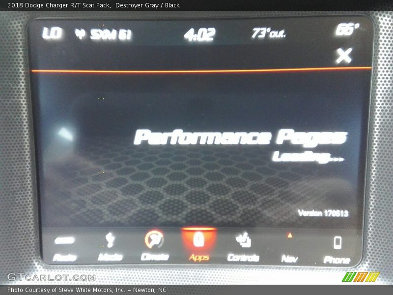Destroyer Gray / Black 2018 Dodge Charger R/T Scat Pack