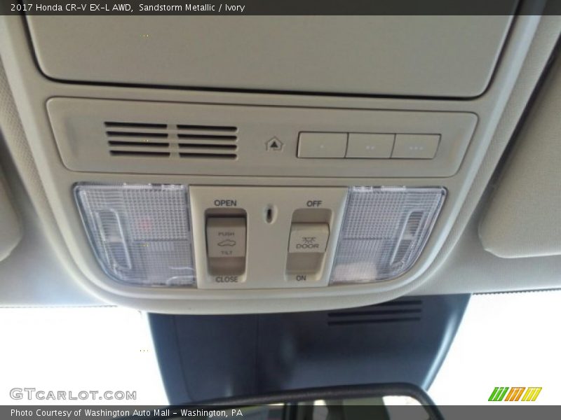 Sandstorm Metallic / Ivory 2017 Honda CR-V EX-L AWD