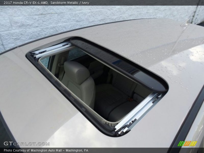 Sandstorm Metallic / Ivory 2017 Honda CR-V EX-L AWD