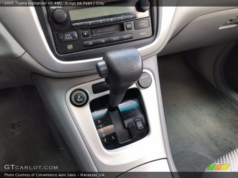 Indigo Ink Pearl / Gray 2005 Toyota Highlander V6 4WD