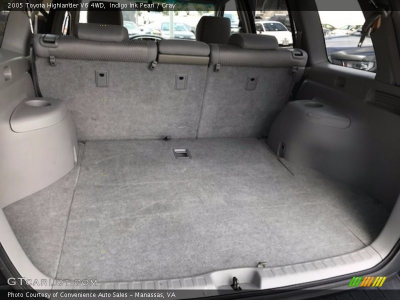 Indigo Ink Pearl / Gray 2005 Toyota Highlander V6 4WD