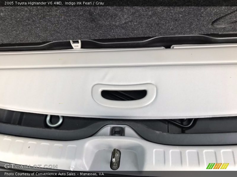 Indigo Ink Pearl / Gray 2005 Toyota Highlander V6 4WD