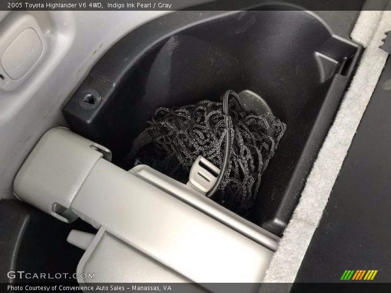 Indigo Ink Pearl / Gray 2005 Toyota Highlander V6 4WD