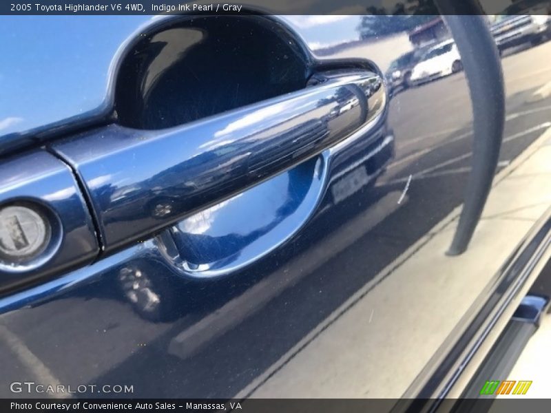 Indigo Ink Pearl / Gray 2005 Toyota Highlander V6 4WD