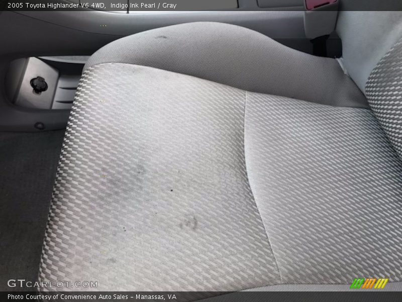 Indigo Ink Pearl / Gray 2005 Toyota Highlander V6 4WD