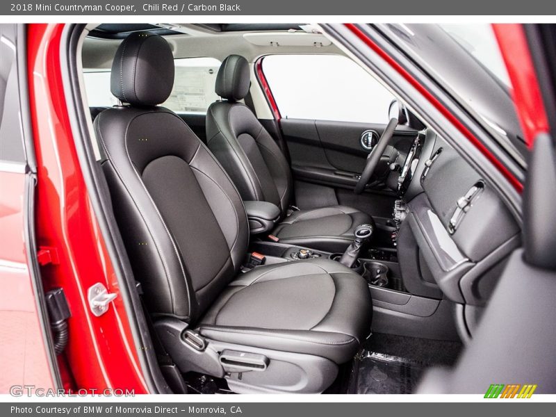  2018 Countryman Cooper Carbon Black Interior