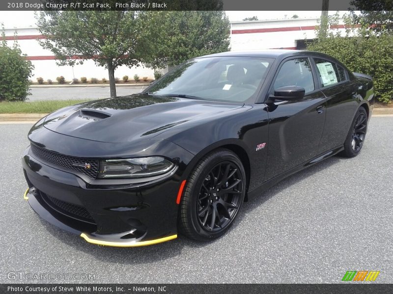 Pitch Black / Black 2018 Dodge Charger R/T Scat Pack