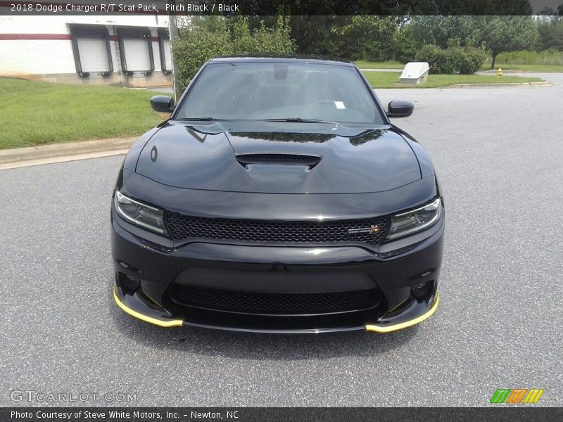 Pitch Black / Black 2018 Dodge Charger R/T Scat Pack
