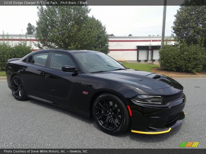 Pitch Black / Black 2018 Dodge Charger R/T Scat Pack