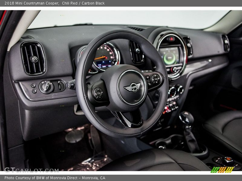 Dashboard of 2018 Countryman Cooper