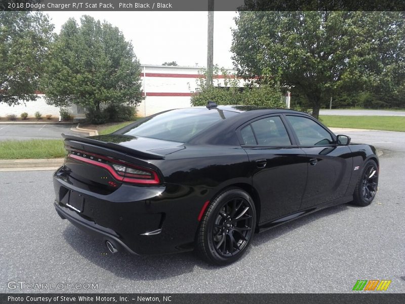 Pitch Black / Black 2018 Dodge Charger R/T Scat Pack