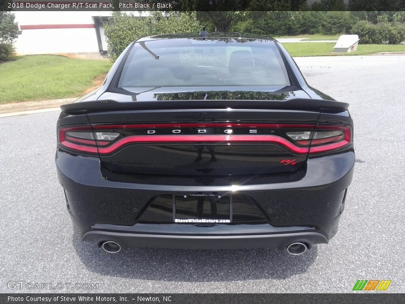 Pitch Black / Black 2018 Dodge Charger R/T Scat Pack