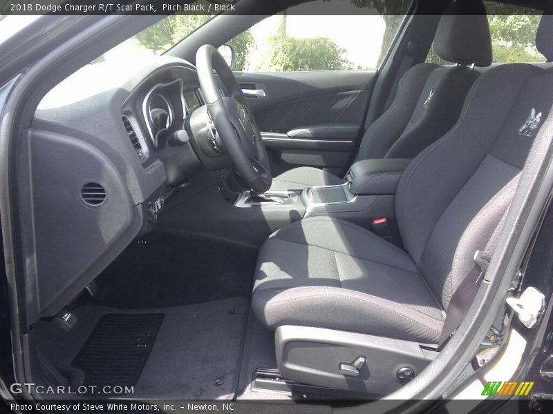 Pitch Black / Black 2018 Dodge Charger R/T Scat Pack