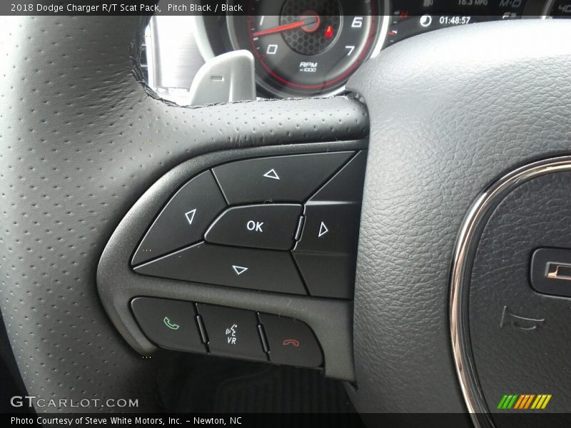 Pitch Black / Black 2018 Dodge Charger R/T Scat Pack