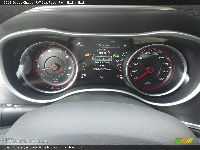 Pitch Black / Black 2018 Dodge Charger R/T Scat Pack