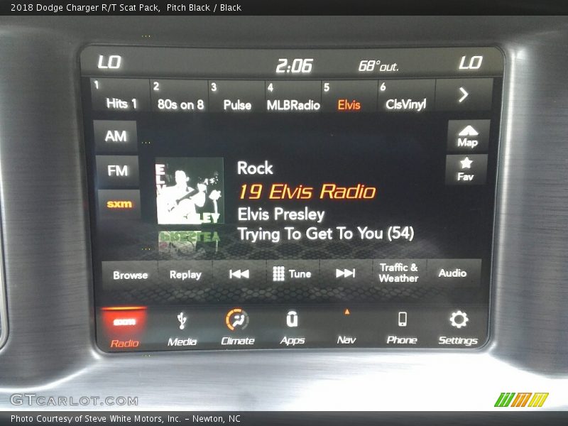 Pitch Black / Black 2018 Dodge Charger R/T Scat Pack