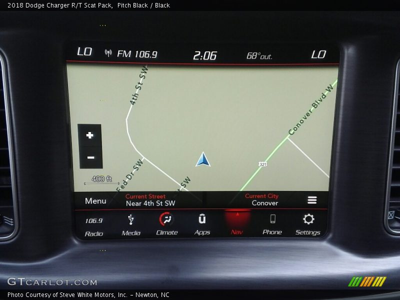 Pitch Black / Black 2018 Dodge Charger R/T Scat Pack