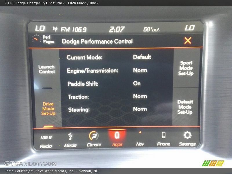 Pitch Black / Black 2018 Dodge Charger R/T Scat Pack