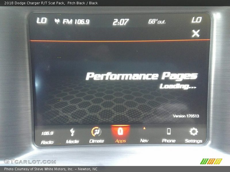 Pitch Black / Black 2018 Dodge Charger R/T Scat Pack