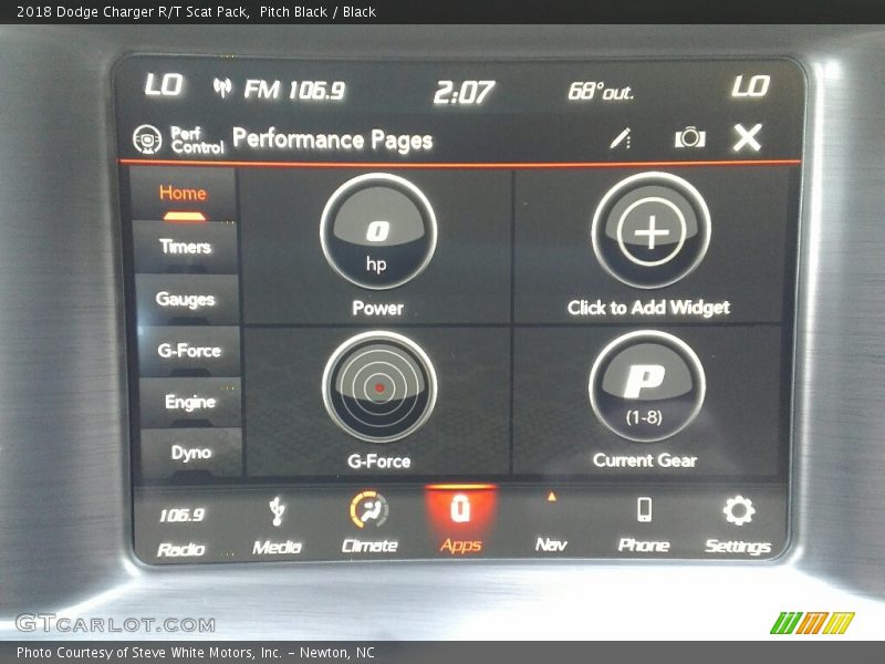 Pitch Black / Black 2018 Dodge Charger R/T Scat Pack